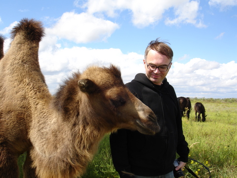 camel and photographer.JPG